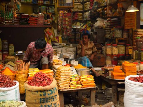 Money laundering kirana stores